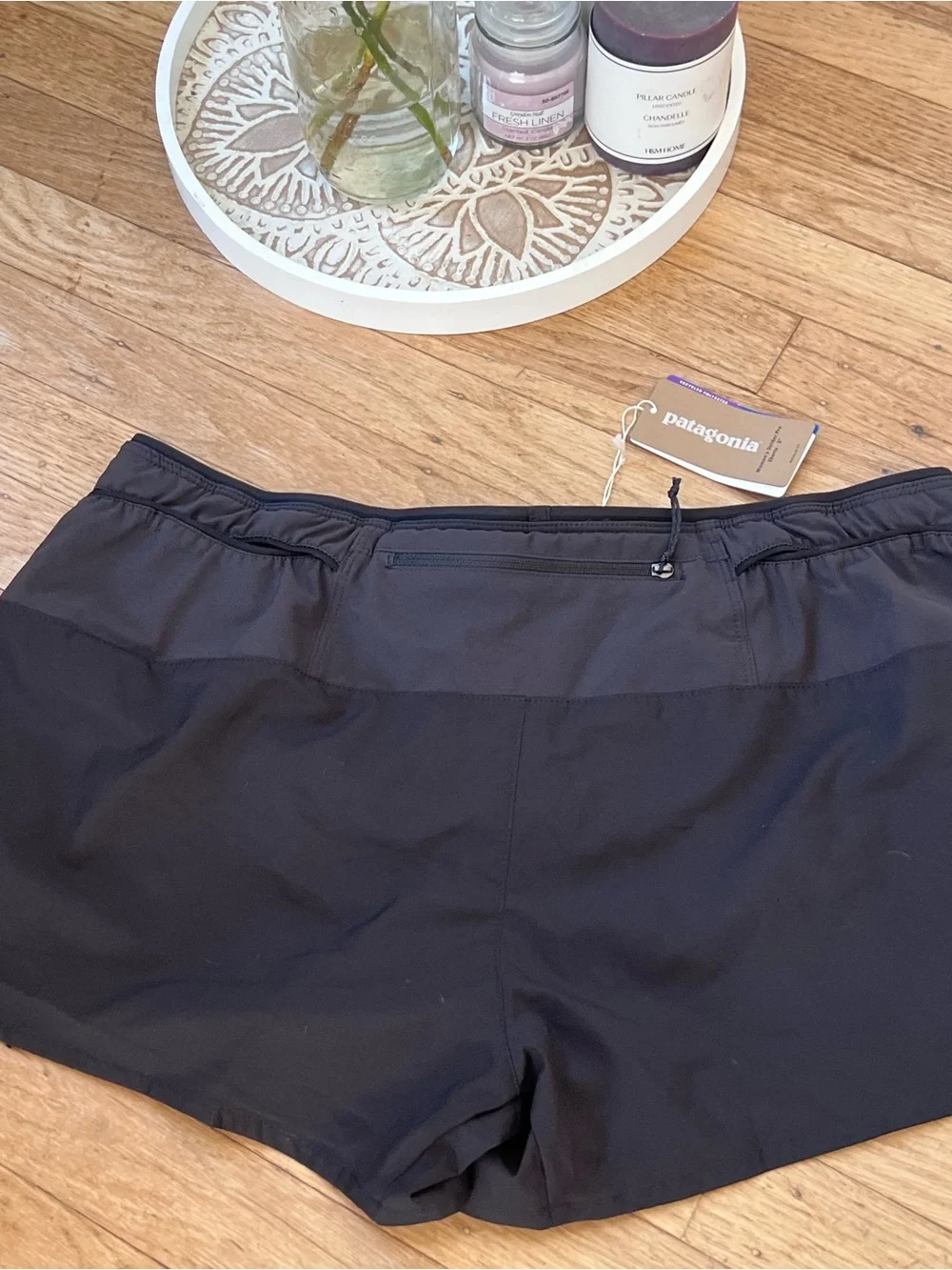 Patagonia Women's Black Athletic Running Shorts